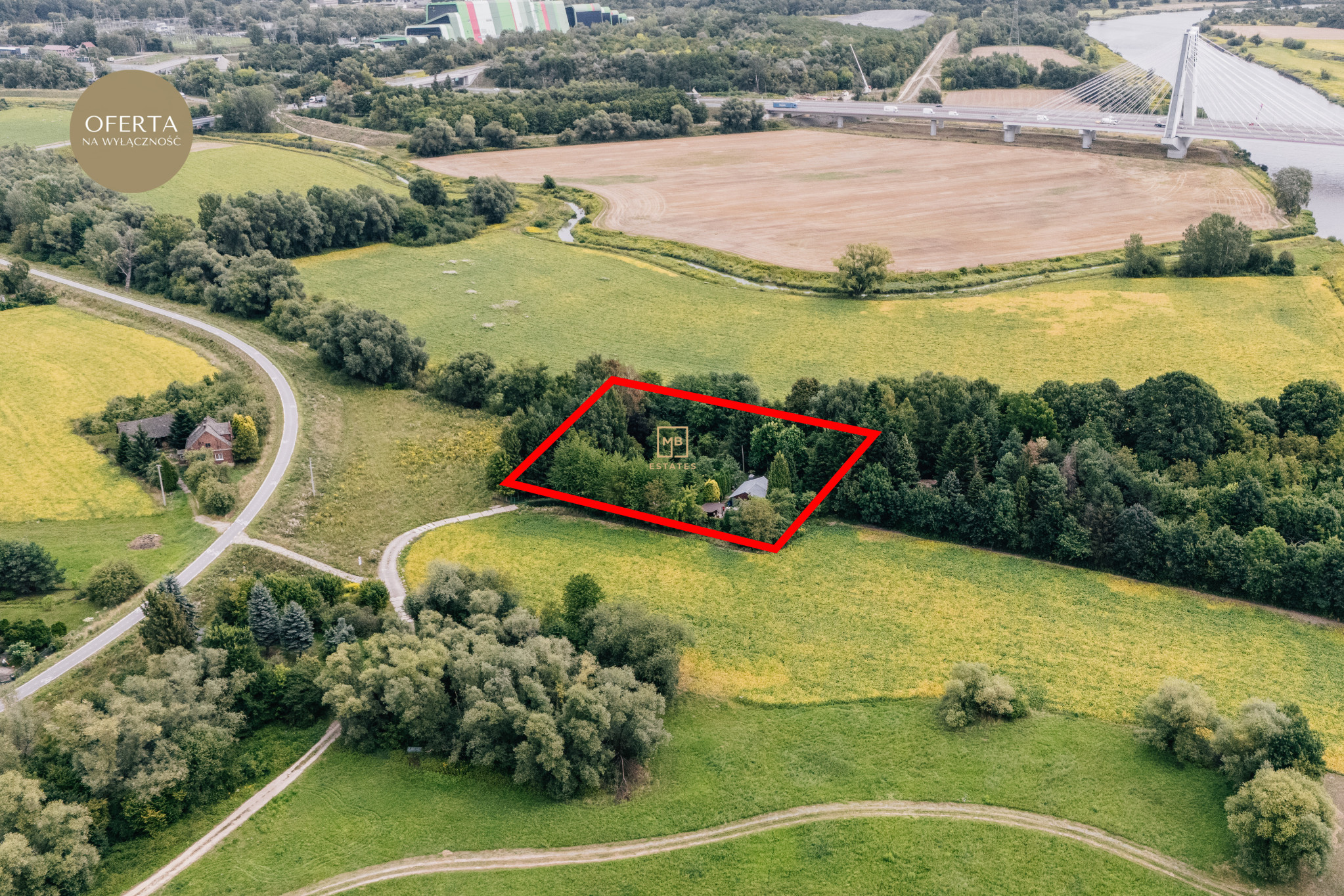 Działka Sprzedaż Kraków Nowa Huta Zakarnie