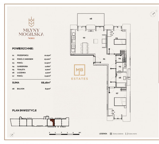 Mieszkanie Sprzedaż Kraków Kraków-Śródmieście Mogilska 9