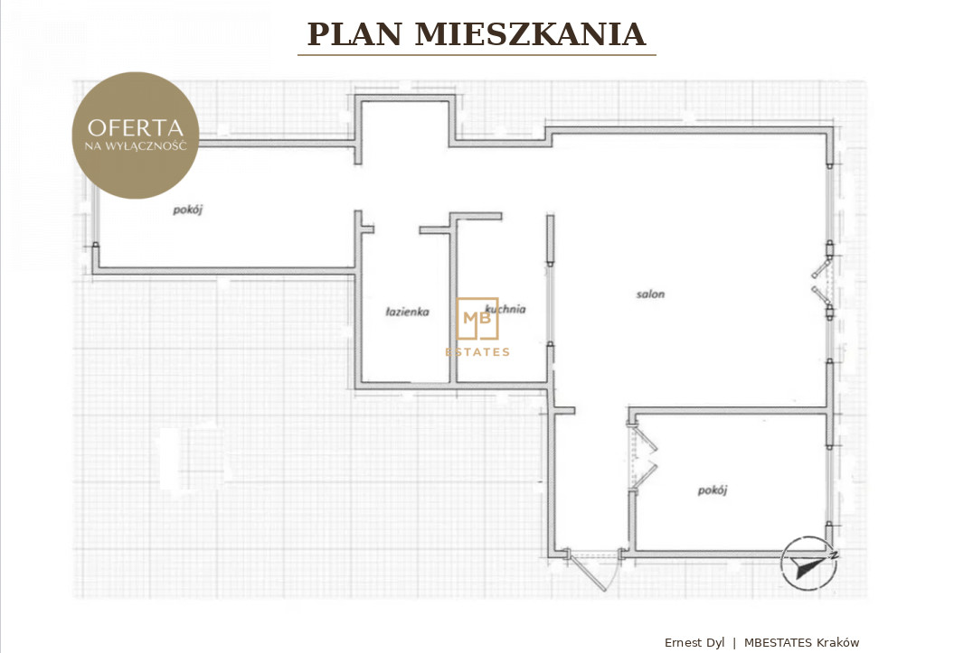 Mieszkanie Sprzedaż Kraków Kraków-Nowa Huta Osiedle Kazimierzowskie